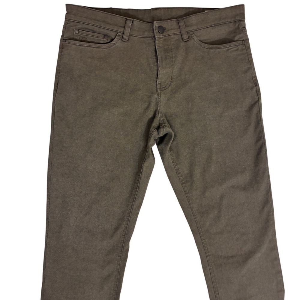 English Laundry Mens 34x30 Brown 5-Pocket Stretch Straight Leg Pants 1365289-07 - Picture 11 of 13